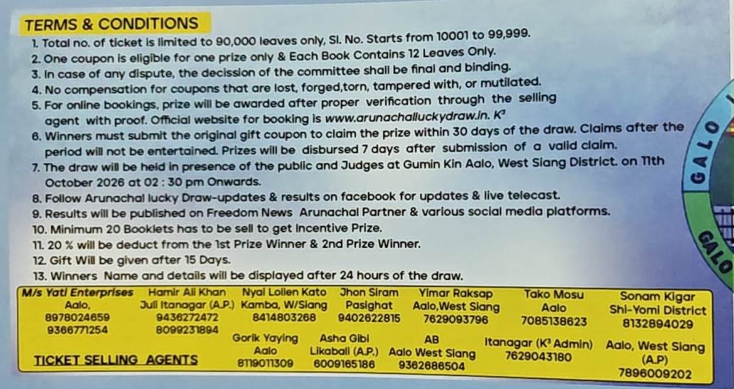 GIFT COUPON AALO 2026 Org By GALO LUUNV BAANV KVBAA (BLABK)